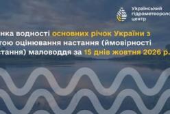Маловоддя на українських річках: оцінка гідрологічної ситуації у жовтні 2026 року
