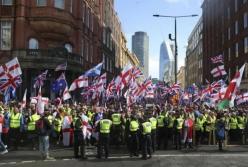 У Лондоні відбулись масштабні антиміграційні протести