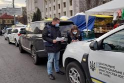 В Киеве у "рекордсмена" по штрафам изъяли Range Rover