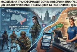 Масштабна трансформація ЗСУ: Міноборони планує заповнити до 50% штурмовиків іноземцями та розпочинає демобілізацію