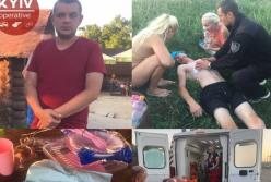 На озере под Киевом отдыхающего пырнули ножом: раненого спасали случайные свидетели