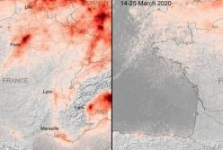 Спутник показал, как благодаря карантину очистился воздух в Европе (ФОТО)