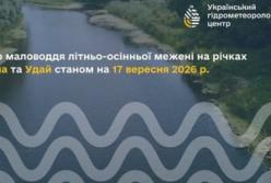 Річки Сула та Удай потерпають від критично низької водності: спостерігається тривала тенденція маловоддя