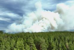 Лісові пожежі на Харківщині після ударів рф: детонують боєприпаси, готується евакуація місцевих жителів