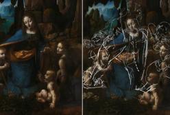 Под полотном Леонардо да Винчи обнаружили скрытый эскиз (фото)