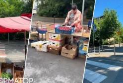 Кияни самотужки витісняють нелегальних торговців, втомлені від стихійних ринків