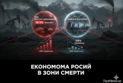 Російська економіка увійшла в «зону смерті»: вороття до нормального життя більше немає