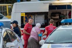 В Днепре пьяный водитель влетел в маршрутку с пассажирами, пострадали больше 10 человек (фото, видео)