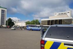 Луцкий террорист выбросил из автобуса гранату
