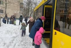 В Киеве загорелся детский сад, детей эвакуировали