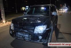 В Николаеве на пешеходном переходе внедорожник насмерть сбил девушку (видео)