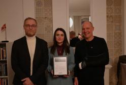 Полковниця Інна Заворотько отримала данську Премію імені Інге Генефке за внесок у розвиток міжнародного гуманітарного права