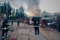 Путінський "Орєшнік" денацифікував три гаражі у Білій Церкві (фото)