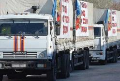 ​На Донбасс из России въехали две колонны подозрительных КамАЗов