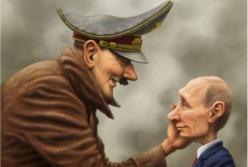 "Я тоже думал, что в бункере мне ничто не угрожает. Больной ублюдок": в сети показали "переписку" Гитлера и Путина (видео)