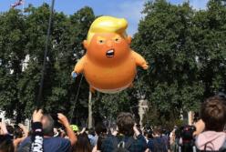 Музей Лондона хочет приобрести надувного "разгневанного младенца Трампа"