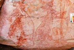 Археологи обнаружили в Австралии необычные наскальные рисунки