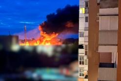 У Ніжині влучання у пивзавод, "Нову пошту" та багатоповерхівки, горять квартири на 4 поверхах: фото та відео