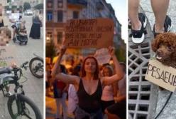 В Україні запустили онлайн-архів гасел із протестів на підтримку Федорова
