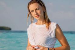 Леся Никитюк снялась на яхте в откровенном купальнике (фото)