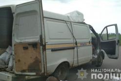 На Полтавщине взорвали автомобиль Укрпочты и похитили 2,5 млн грн (фото)