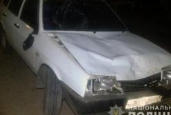 В Запорожской области пьяный водитель сбил трех пешеходов на обочине