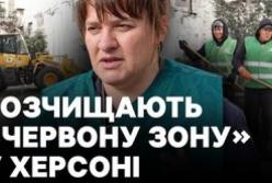 Відновлення після руйнувань: комунальники та волонтери повертаються до роботи у «червоній зоні» Херсона