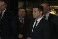 Богдан странно себя вел во время брифинга Зеленского в Париже (видео) 