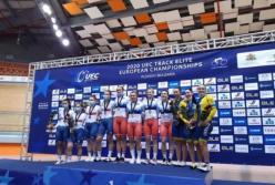 Украинцы завоевали первые две медали на чемпионате Европы по велотреку