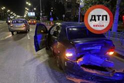 В Киеве произошло серьезное ДТП с участием такси