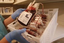 Рада запретила вывозить донорскую кровь из Украины