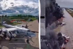 СБУ опублікувала раніше не показані кадри знищення російських ракетоносців (відео)