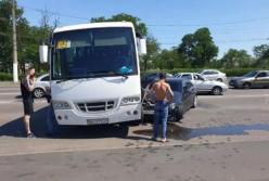 В Одессе в аварию попала дочь кандидата в президенты (фото)