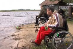 Спортивну риболовлю для поранених бійців проводять на Рівненщині (відео)