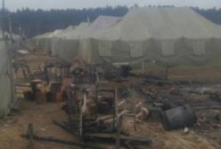 Под Черниговом на военном полигоне произошел пожар, есть пострадавшие