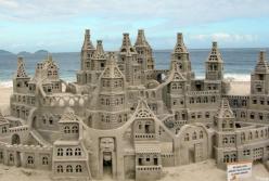 Скульптуры и замки из песка, которые поразят ваше воображение (фото)