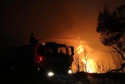 В Греции полыхают масштабные пожары (фото)