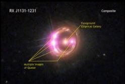 Астрономы напрямую измерили скорость вращения очень далекой черной дыры (фото)