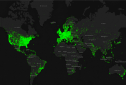 Миллион жителей Zooniverse на карте Земли (фото)