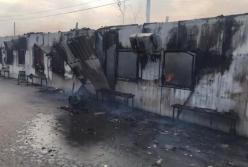 Пожары в Луганской области: горит КПВВ Станица Луганская (фото)