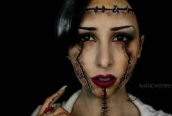 Невероятный грим: девушка-визажист превращает себя в жутких монстров из кошмаров (фото)