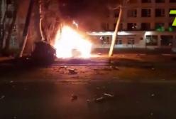 В Одессе BMW разорвало на две части: что случилось (видео)