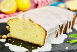 Нежный и ароматный: лимонный кекс с лимонной глазурью