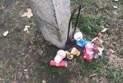 Горы мусора и беспорядок: что оставляют после себя "евробляхеры" (видео)