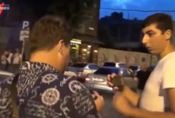 Грузины устроили "теплый" прием россиянам с георгиевской лентой (видео)