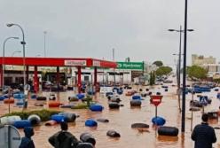В Испании произошло масштабное наводнение (видео)