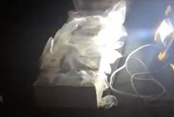Полная сумка долларов: видео, как СБУ задержала "помощника" Грымчака (видео)