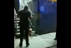 В Николаеве наркоман пытался «поднять свою тень» (видео)
