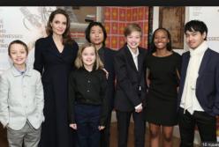 Последние новости: Анджелина  Джоли показалась на публике со всеми детьми (видео)