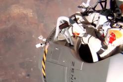 Самые безумные прыжки в мире: летел прямо из стратосферы (видео)